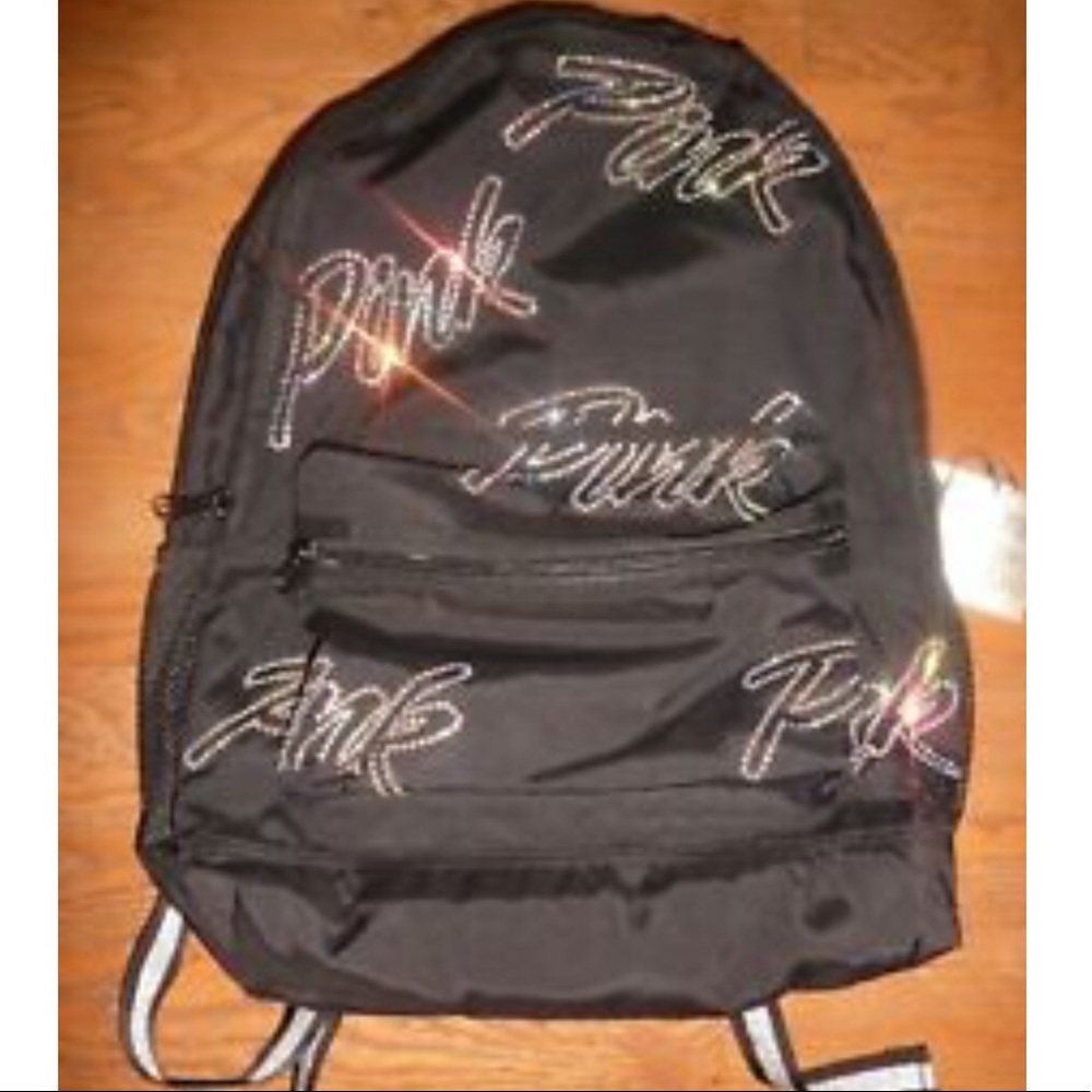 COPY - V.S pink- rhinestone book bag